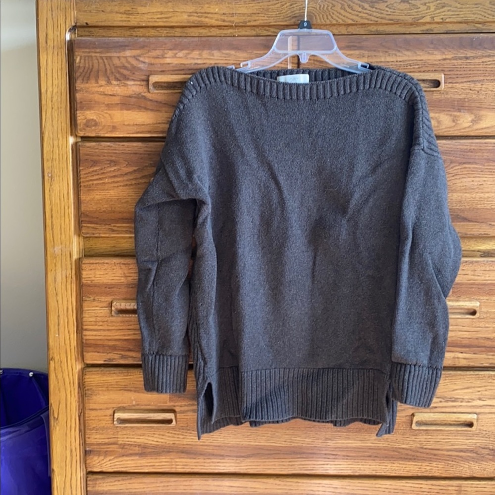 Brown Loft sweater